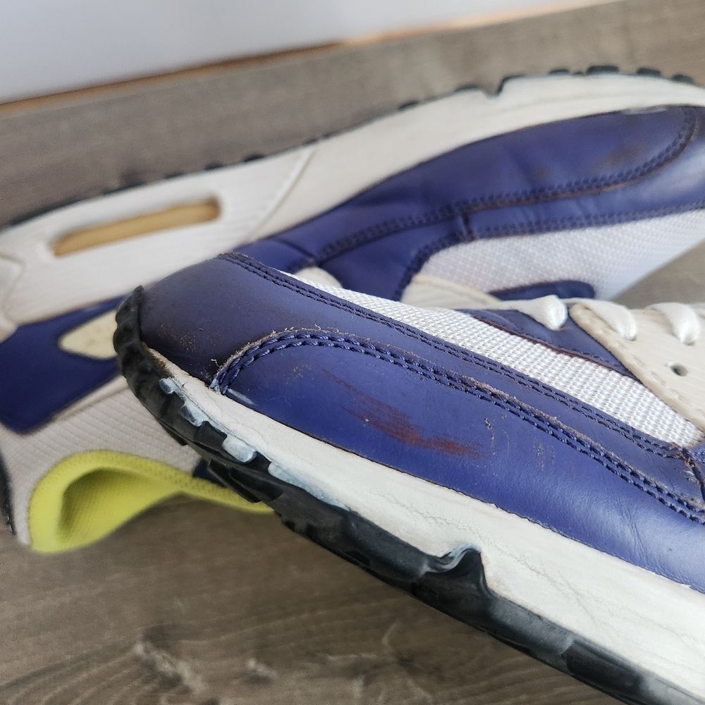 2010 Nike Air Max 90 Wicket Purple Athletic Shoes Sneakers Mens Size 10.5 READ - Picture 13 of 15